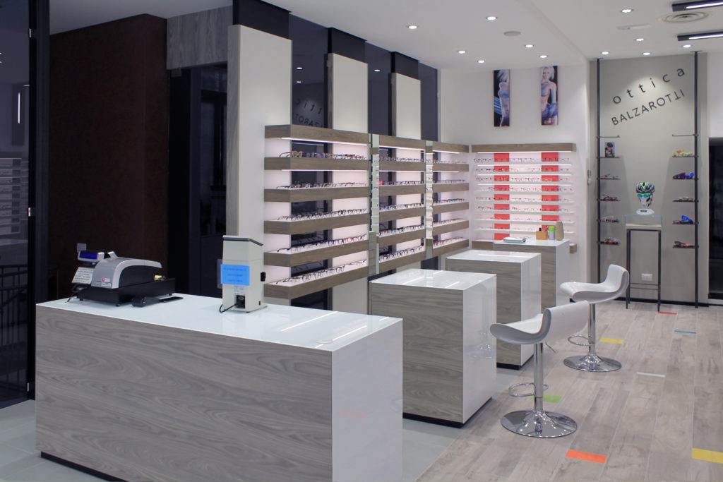 arredo per ottica - shopfittings for optical