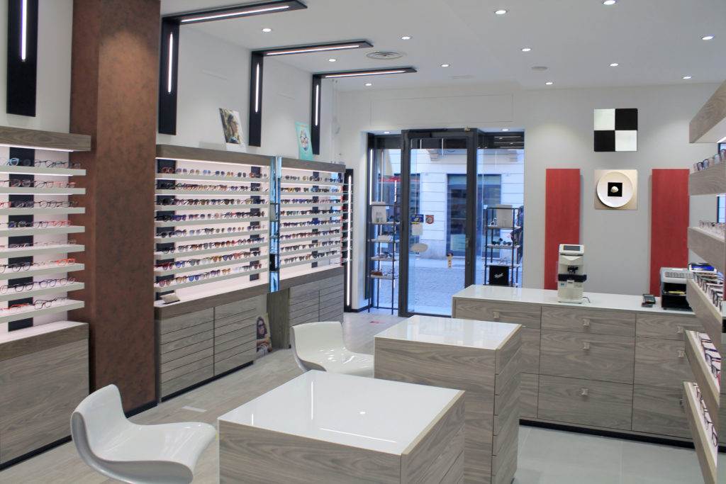 arredo per ottica - shopfittings for optical