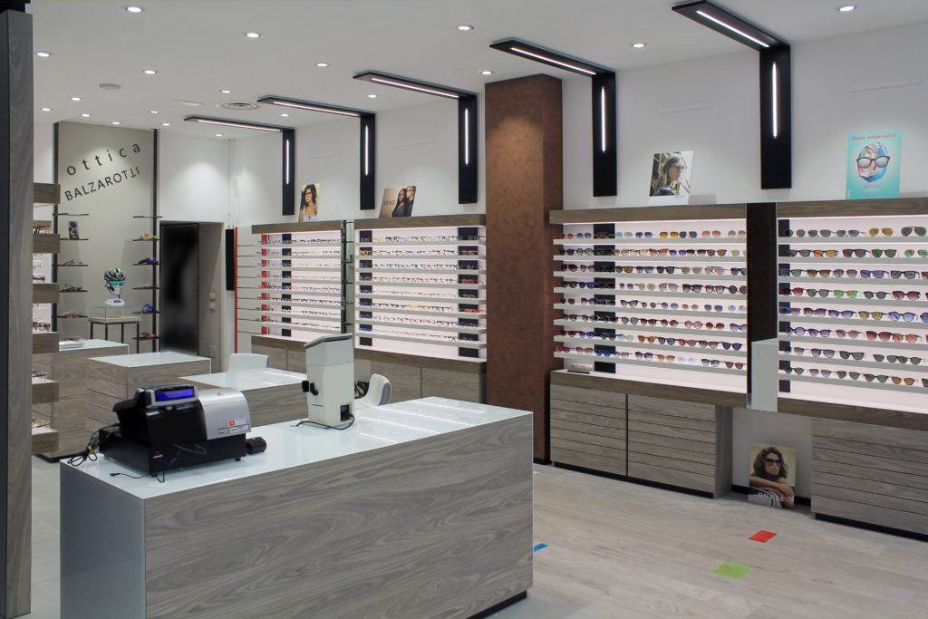 arredo per ottica - shopfittings for optical