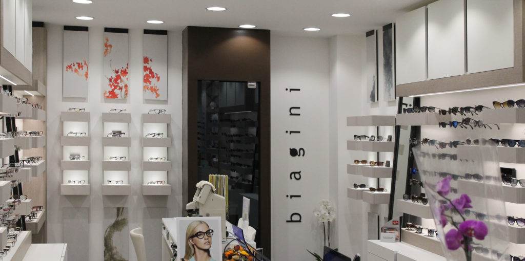 arredamento pere negozio di ottica - optical shop furnishing