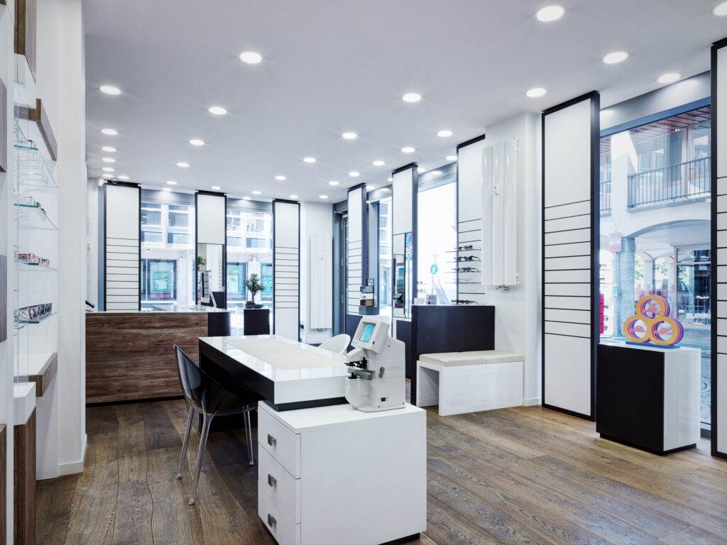 Arredo per negozio di ottica
