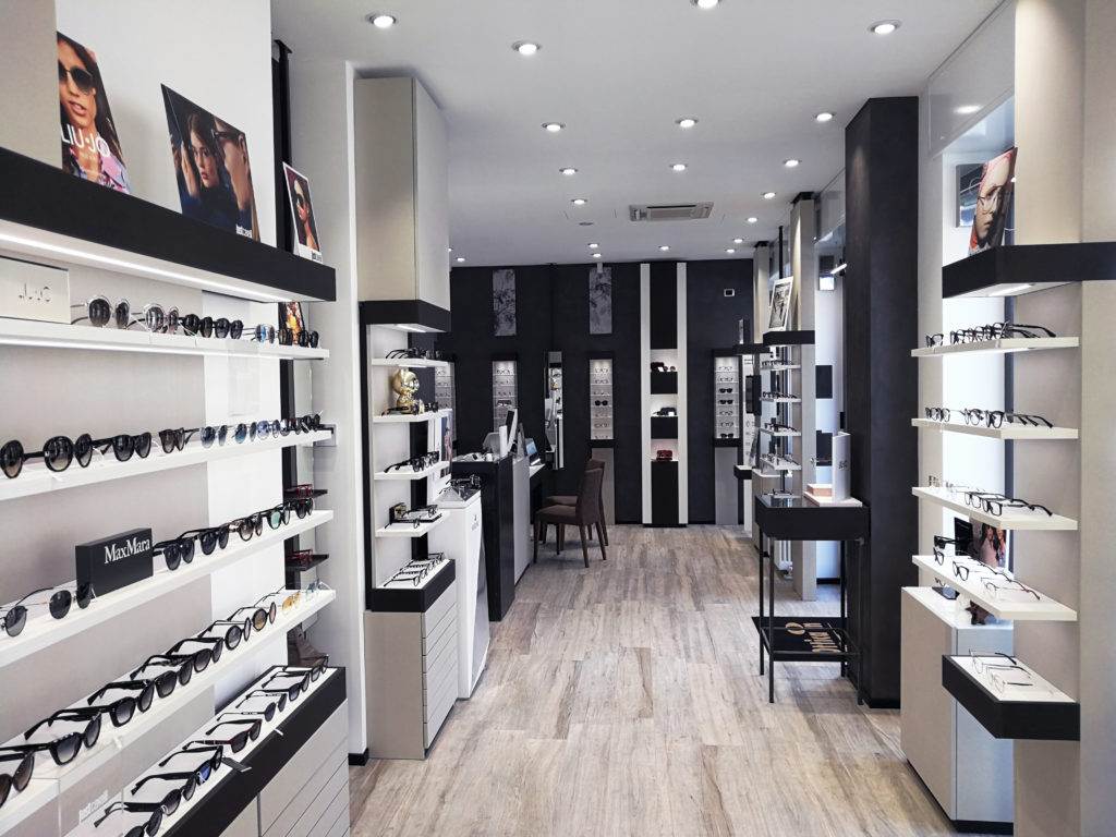 arredamento ottica - optical furnishings