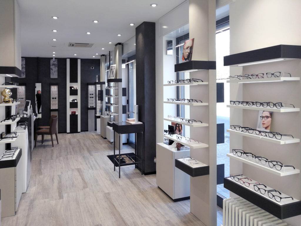 arredamento ottica - optical furnishings