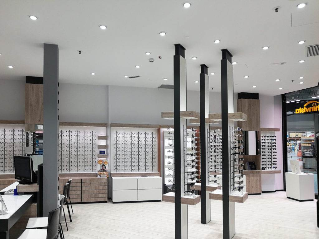 Arredo negozio di ottica