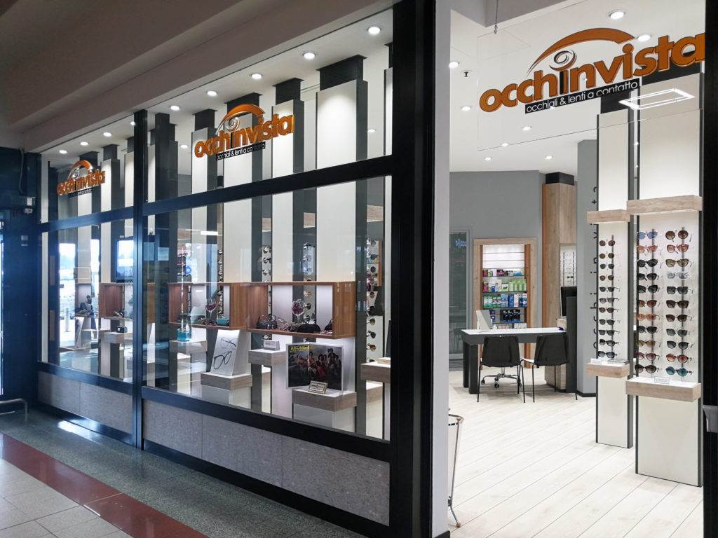 Design negozio di ottica